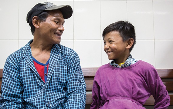Help give the miracle of sight to adults and children with blinding cataracts, like 11-year-old Dipendra, living in remote communities in Nepal.