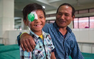 Help give the miracle of sight to adults and children with blinding cataracts, like 11-year-old Dipendra, living in remote communities in Nepal.