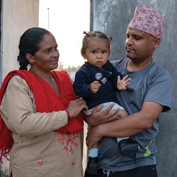 Help children like 1-year-old Mausam in Nepal receive life-changing surgery and rehabilitation for clubfoot.