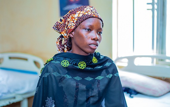 Arziki from Nigeria awaiting obstetric fistula surgery