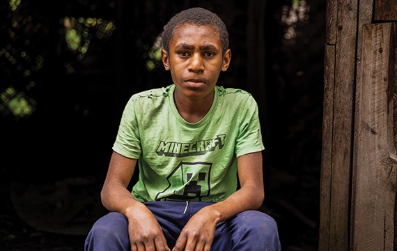 Help give the miracle of sight to adults and children with blinding cataracts, like 13-year-old Patrick, living in remote communities in Papua New Guinea.