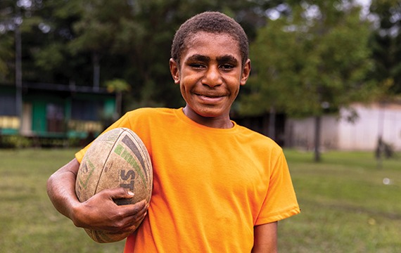 Help give the miracle of sight to adults and children with blinding cataracts, like 13-year-old Patrick, living in remote communities in Papua New Guinea.