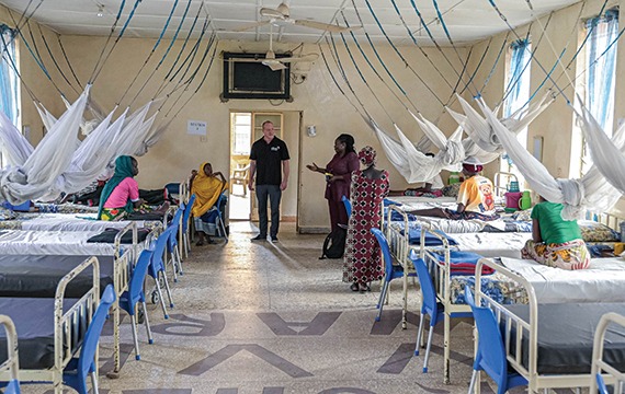 Mothers in Nigeria receiving life-changing obstetric fistula surgery at a cbm-funded hospital.