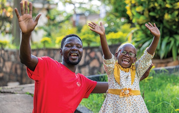 Because of generous Child Sponsors, Rita’s healing journey is complete – and a new chapter is beginning. One filled with school, friendships, dreams, and the extraordinary joy of seeing the world clearly.