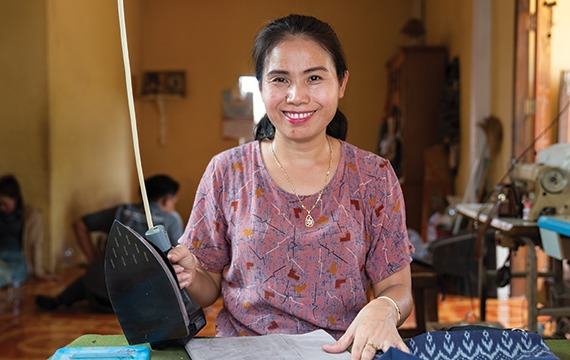 Helping deliver quality inclusive communities and livelihoods for adults, like Kanda, with disabilities living in Laos.
